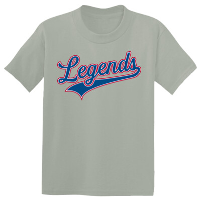 Youth Practice Drifit Shirt with player number - Silver Thumbnail