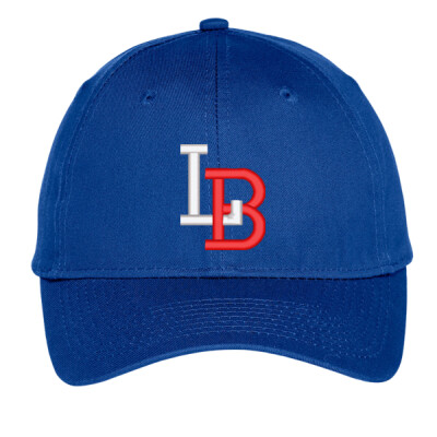 Youth unstructuted adjustable hat - LB 3D embroidered logo Thumbnail