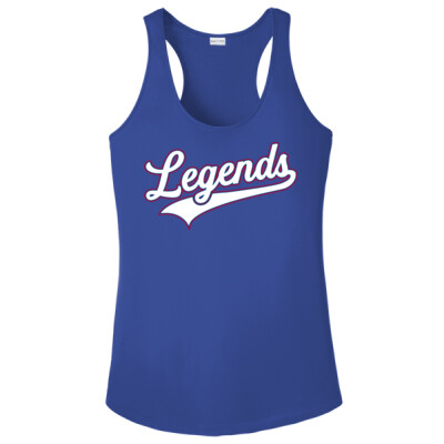 Ladies Legends Drifit Racerback Tank - Royal Thumbnail