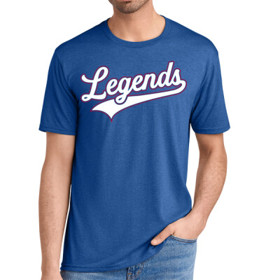 Adult Unisex Legends Triblend Tee - Royal Thumbnail