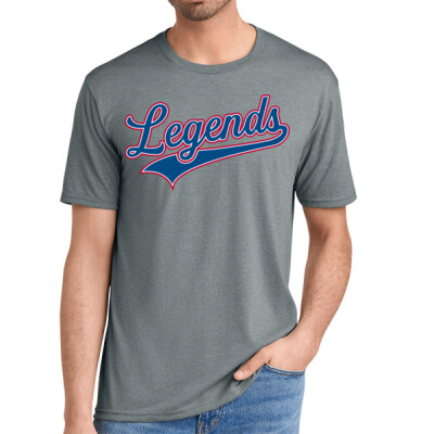 Adult Unisex Legends Triblend Tee - Grey Thumbnail
