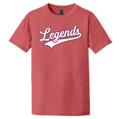 Youth Legends Triblend Tee - Red Thumbnail