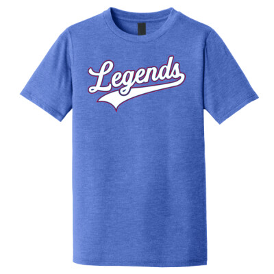 Youth Legends Triblend Tee - Royal Thumbnail