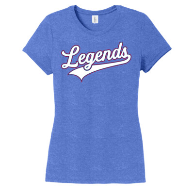 Ladies Legends Triblend Tee - Royal Thumbnail