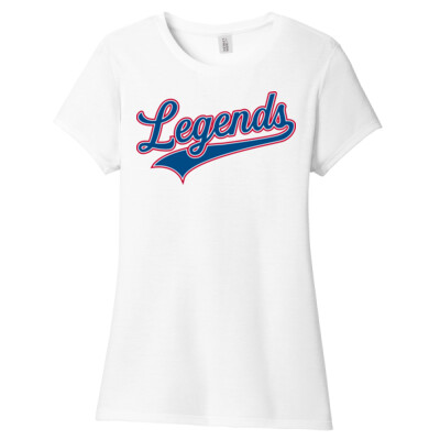 Ladies Legends Triblend Tee - White Thumbnail